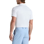 G / Fore Melange Ice Nylon Golf Polo - Snow Melange