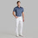 G / Fore Melange Ice Nylon Golf Polo - Twilight Melange