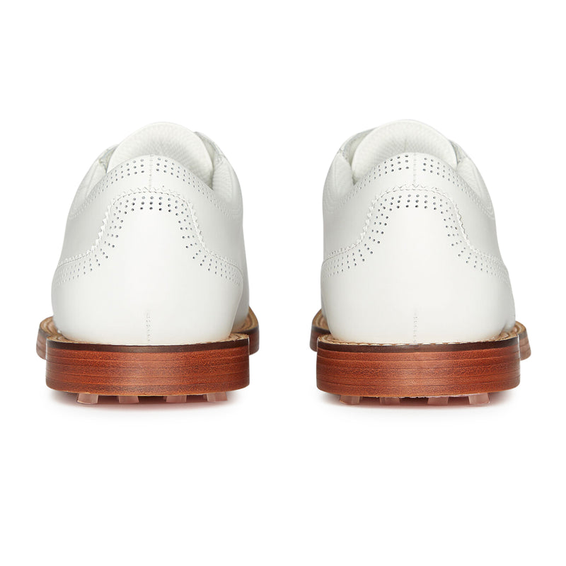 G/Fore Perforated Brogue Gallivanter Golf Shoes - Snow
