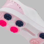 G/Vordere Frauenbroge Cap Toe Kiltie Gallivan2r Golfschuhe - Schnee/Erröten