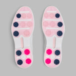 G/Vordere Frauenbroge Cap Toe Kiltie Gallivan2r Golfschuhe - Schnee/Erröten