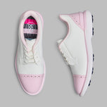 G/Vordere Frauenbroge Cap Toe Kiltie Gallivan2r Golfschuhe - Schnee/Erröten