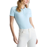 G/Fore Fory Women's Collared Ribbed Tech Golf Polo Shirt - Daybreak