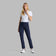 G / Fore Pantalon de golf à jambe de cigarette à double tricot pour femmes - crépuscule