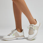 G/Fore Dames Gallivan2r Side Stripe Golfschoenen - Sneeuw/steen