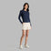 G/Fore Women's Pointelle G Crewneck Golf Sweater - Twilight