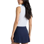 G/Fore Wanita Rib Collar Tech Pique Golf Polo Shirt - Lisbon