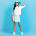 G/kedepan Knockout Wanita A -Line Golf Skort - Daybreak