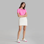 G/vor Frauen Stretch Performance Golf Skort - Kreide weiß