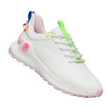 Chaussures de golf perforées MG4+ O2 de G/Fore pour femmes - Neige/Multi