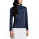 G/Fore 여성용 스트레치 나일론 1/4 지퍼 골프 풀오버 - 트와일라잇