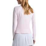 G/Fore Damen-Golfpullover aus seidigem Tech-Nylon mit 1/4-Reißverschluss – Blush