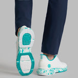 G/hadapan MG4+ Kasut Golf Camo Monochrome - Salji/Siren