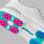 G/Fore Gallivan2r 壓花骷髏和 T 卹高爾夫球鞋 - 雪地/雨雲