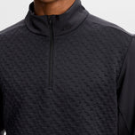J.Lindeberg Lassy Quarter Zip Golf Midlayer - Black