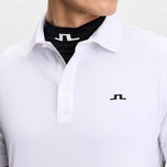 J.Lindeberg Bridge Golf Polo Shirt - White