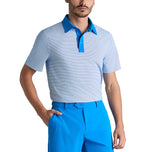 G / ane feeder Stripe Fine Tech Jersey Golf Polo