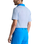 G / ane feeder Stripe Fine Tech Jersey Golf Polo