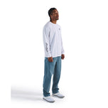 Malbon Gorse Langarm-Golf-T-Shirt – Weiß