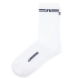 J.Lindeberg Women's Stratton Golf Socks - Puti