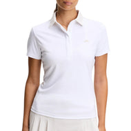 Kaos Polo Golf Cara Wanita J.Lindeberg - Putih