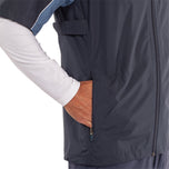Galvin Green Air Waterproof Short Sleeve Golf Jacket - Navy/Moonlight Blue