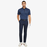Galvin Green Marley Breathable Golf Polo Shirt - Navy/White