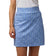 Glenmuir Femme Emeli Lightweight Performance Golf Skort - Fleurs bleu clair
