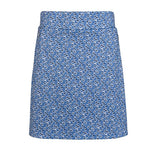 Glenmuir Femme Emeli Lightweight Performance Golf Skort - Fleurs bleu clair