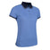 Glenmuir Frauen Zara Performance Golf Shirt - Hellblau/ Marine