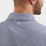 Peter Millar Hales Prestasi Jersey Golf Polo Shirt - Tentera Laut