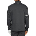 J.Lindeberg Heath Strike Golf Mid -Layer - Asphalt/Black Melange