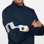 J.Lindeberg Heath Strike Golf Mid Layer -Navy Melange