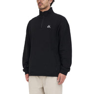 Huffer Buggin Club 1/4 Golf Midlayer - Hitam