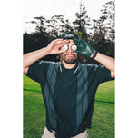 Huffer Knit Button Down Golf Shirt - Golf Green