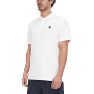 Huffer Tech Klassiek Golfpoloshirt - Krijt