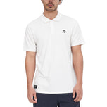 Huffer Tech Classic Golf Polo Shirt - Chalk