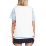 Vest Golf Driver Wanita Huffer - kapur