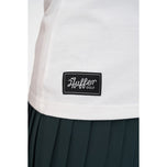 Huffer Tech Birdie Golfpoloshirt voor dames - Krijt