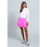 IBKUL Women's Flounce 16.5 "Golf Skort - Hot Pink