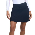 IBKUL Damen Straight 17,5" Golf-Skort – Weiß