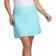 Skort Golf Solid A-Line 17,5" IBKUL Wanita - SeaFoam