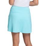 Skort Golf Solid A-Line 17,5" IBKUL Wanita - SeaFoam