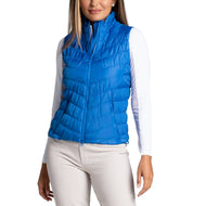 IBKUL Women's Solid Golf Vest - Blue