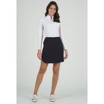 IBKUL Rechte 17,5-inch golfskort voor dames - Zwart