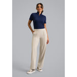 IBKUL Performance-Golfhose mit geradem Bein für Damen – Stone