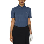 J.Lindeberg Dames Izara Golf Polo Shirt - Vintage Indigo