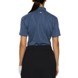 J.Lindeberg Dames Izara Golf Polo Shirt - Vintage Indigo