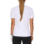 J.Lindeberg 여성 Izara 골프 폴로 셔츠 - 화이트