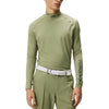 J.Lindeberg Aello Soft Compression Golf Shirt - Oil Green